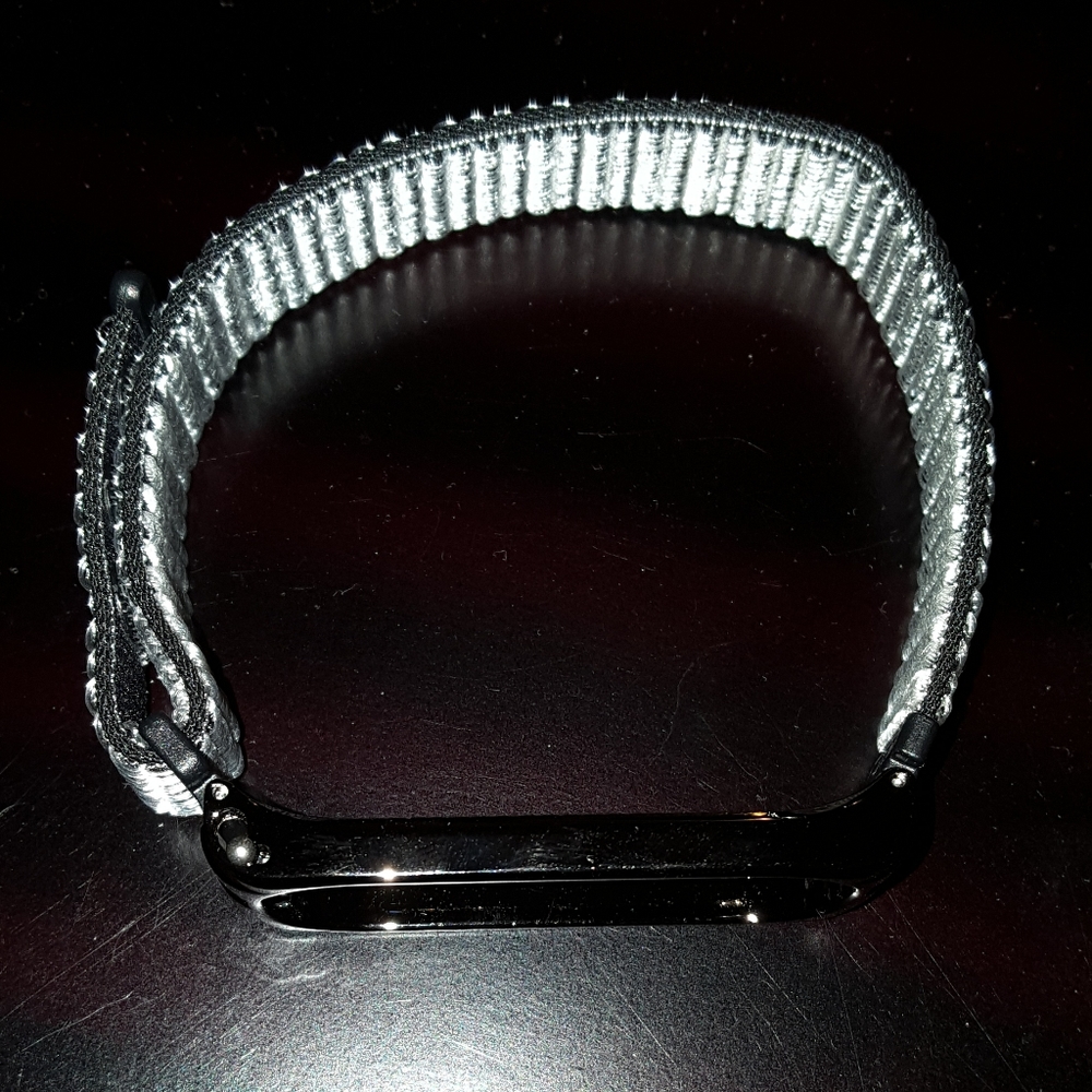 Dark gray Velcro band for Mi Band 4